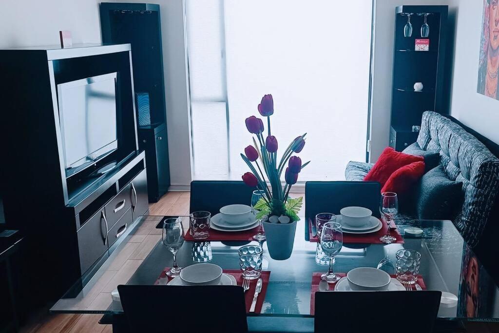 Secure, Central And Quiet Apartment Work Or Travel Mexico City Exteriör bild