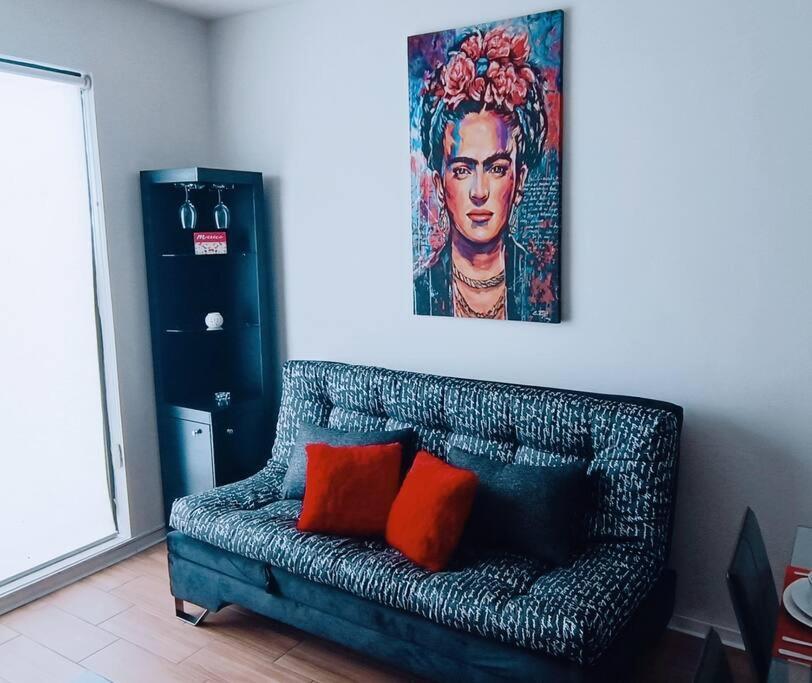 Secure, Central And Quiet Apartment Work Or Travel Mexico City Exteriör bild