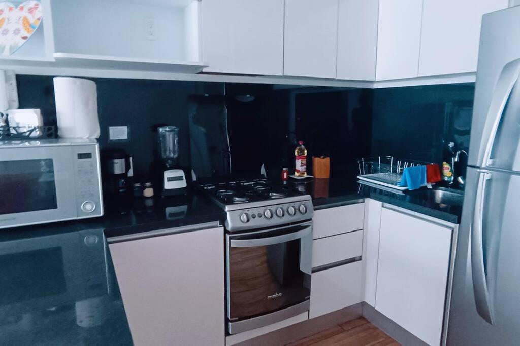 Secure, Central And Quiet Apartment Work Or Travel Mexico City Exteriör bild