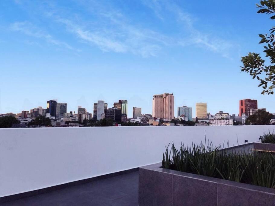 Secure, Central And Quiet Apartment Work Or Travel Mexico City Exteriör bild
