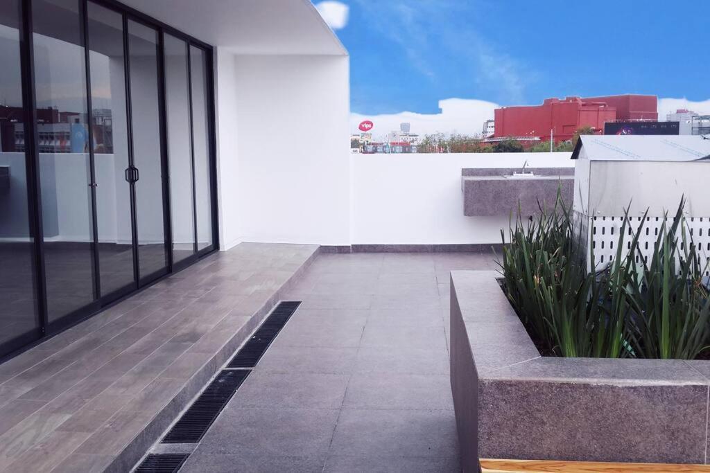 Secure, Central And Quiet Apartment Work Or Travel Mexico City Exteriör bild