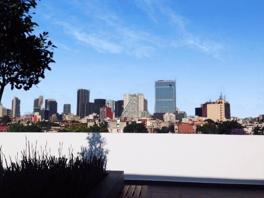 Secure, Central And Quiet Apartment Work Or Travel Mexico City Exteriör bild